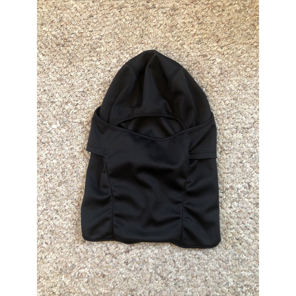 Adult Size BLACK BALACLAVA WINTER HAT super condition! clean!
